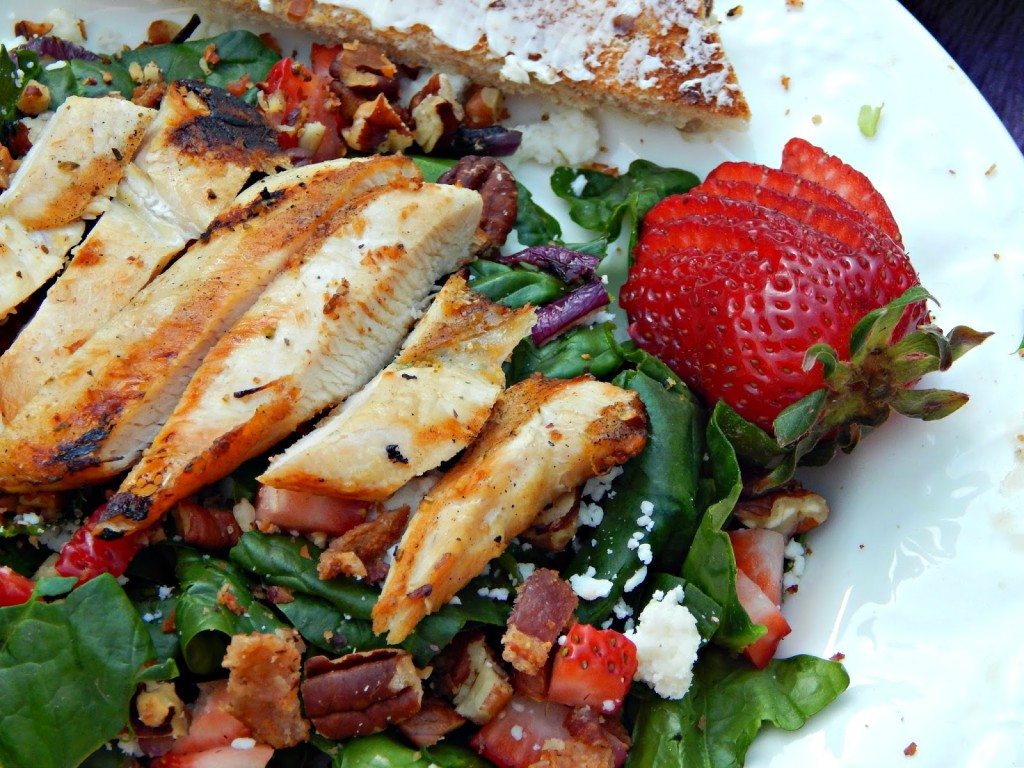 Strawberry Chicken Salad - Melissa Kaylene